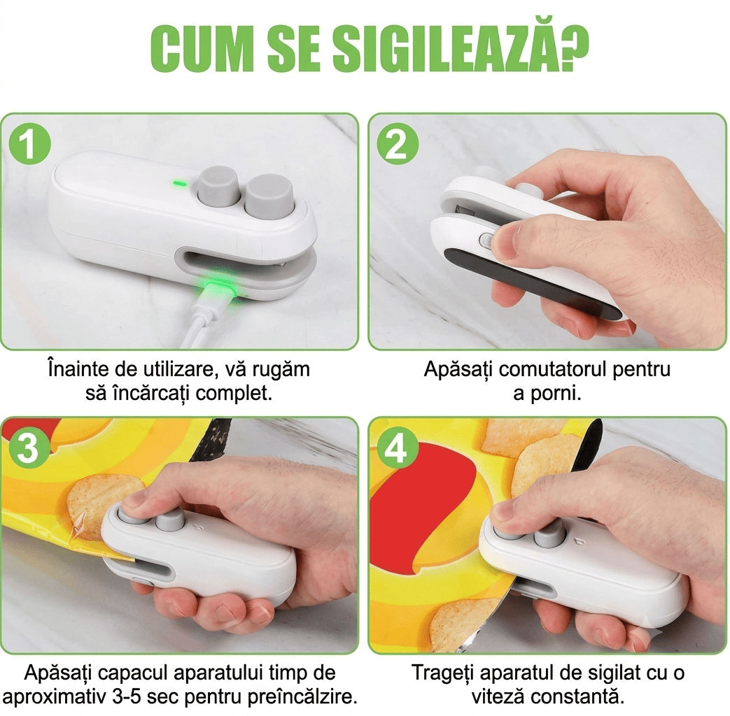 Mini Sigilator — detalii produs